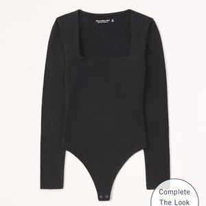 Abercrombie square neck bodysuit